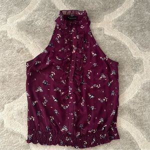 Forever 21 ladies sheer blouse